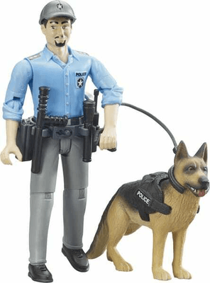 Loisirs - Jouets - Policier avec chien
