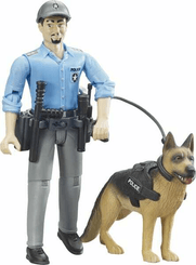 Loisirs - Jouets - Policier avec chien