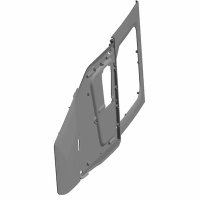 Pièces Quad & Motos - Pièces communes - PNL-DOOR,EXT,REAR BASE,RH,BLK