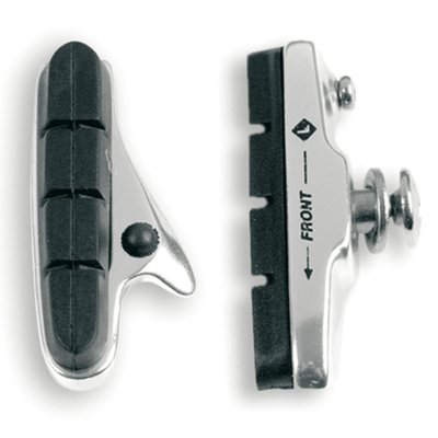 Pièces Quad & Motos - Vélo - Jeu de 2 patin de frein ALHONGA pour Shimano route argent