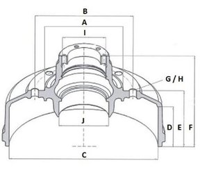 Pièces agricoles - Pièce divers - Kit de réparation moyeu 160/205/6, M18x1,5 (30208/30211)