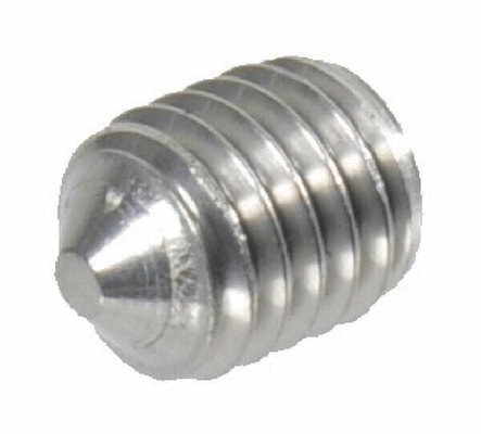 Pièces agricoles - Fasteners - Vis sans tête six pans creux bout pointeau M8x10 inox A4