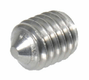 Vis sans tête six pans creux bout pointeau M8x10 inox A4