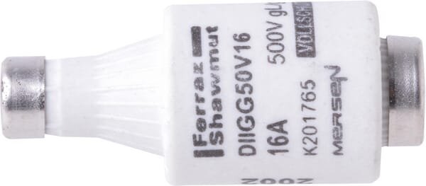 Pièces agricoles - Electricité - Fusible 500V 16A longueur 50mm