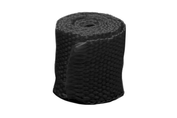 Pièces Quad & Motos - Equipement véhicule - Bande thermique collecteur ACOUSTA-FIL 50mm x 7,5m 550°C noir