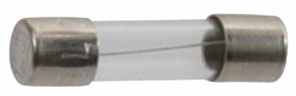 Pièces agricoles - Electricité - Fusible verre 1,3A longueur 20mm Siba