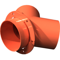 Pièces agricoles - Pièce divers - Y-piece 135 sys. -coatad-