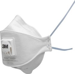 Vêtements et protections - Equipement - Masque anti-poussière FFP2 avec valve 9322+ 10 pièces