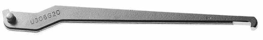 Bras d'extracteur, 310mm U.306, externe