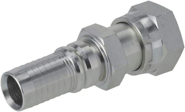 Pièces agricoles - Hydraulique - Raccord à sertir 4SH-DN25-1,7/16" ORFS