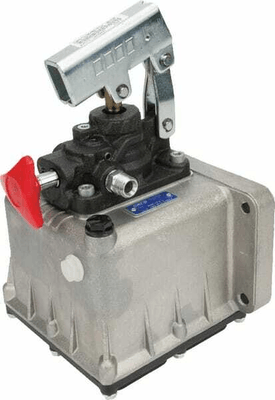 Pièces agricoles - Hydraulique - Pompe à main 12cc+réservoir 2ltr