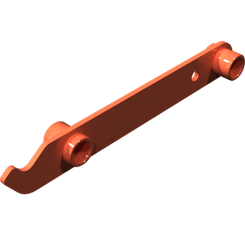 Pièces agricoles - Pièce divers - Parallélogramme soudé à droite -peint-
