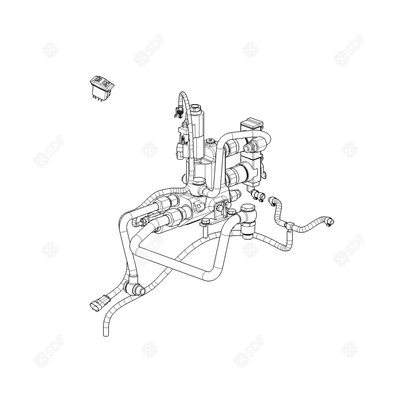 Pièces agricoles - Divers - KIT DISTRIBU AUXLIARE DE 6 A 8 VOIES EU