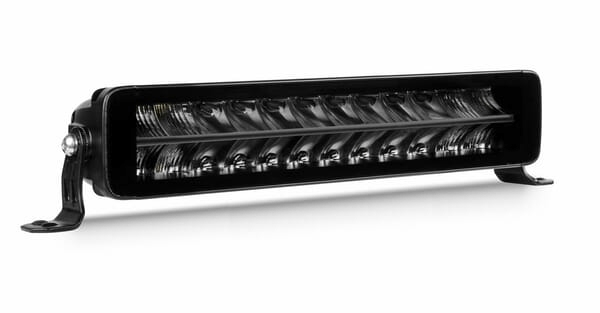 Pièces agricoles - Eclairage - Barre lumineuse de travail LED, 120W, 10080lm, rectangulaire, 12/24V, blanc/orange, 357x70x67mm prise Deutsch, Combo, droite, 2