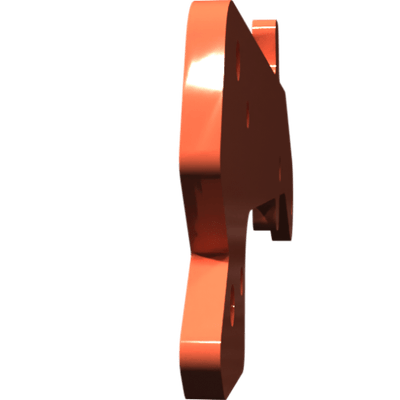 Pièces agricoles - Pièce divers - Contre-plaque de roue de presse -peint-