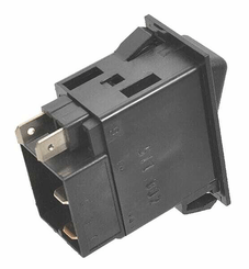 Pièces agricoles - Tracteur pièce origine - Interrupteur à bascule, 0-I, marche-arrêt, 4 broches, feux de détresse