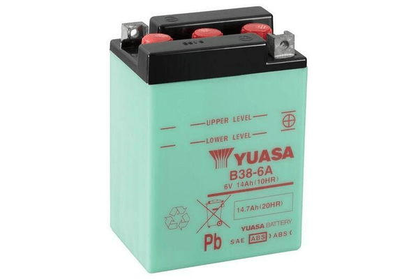 Pièces Quad & Motos - Electrique - Batterie YUASA conventionnelle sans pack acide - B38-6A