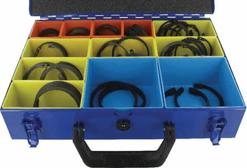 Pièces agricoles - Fasteners - Assortiment 95 circlips Int GM