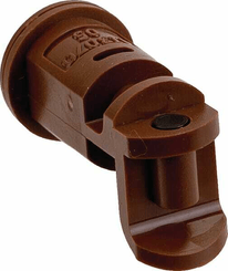 Pièces agricoles - Pièce Pulvérisateur - Buse à double jets A13070 110° 5 brun plastique TeeJet