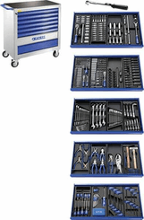 Outils - Outils divers - Servante + compo. 396 outils