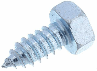 Pièces agricoles - Fasteners - Vis auto-perforante 8x19mm,tête hexagonale de 13 mm, DIN 7976C Kramp