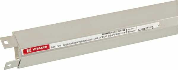 Pièces agricoles - Eclairage - Rail d'angle 75cm 12v