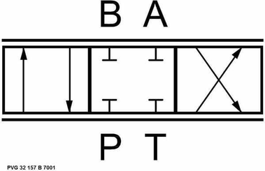Pièces agricoles - Hydraulique - Tiroir 25 L/M 157-B-7001
