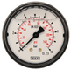 Manomètre Ø63 0-10bar ¼" ar.