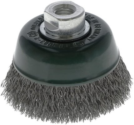 Outils - Outils divers - Brosse métallique M14 80 mm en acier inoxydable