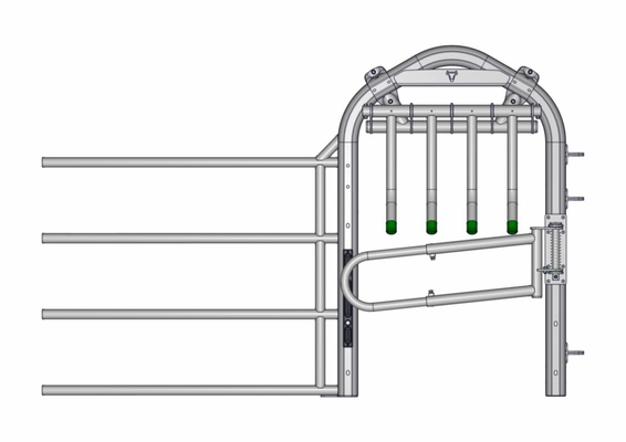 Accessoires et options matériel  - Matériel d'élevage - autre - AVANT EX4 PASSAGE WESTERN AVEC PORTILLON FINGER COMPLET
