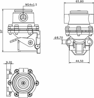 Pièces agricoles - Tracteur pièce adaptable - Pompe d'alimentation SLH