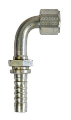 Pièces agricoles - Hydraulique - Racc. à sertir 90° DN13-3/4 JIC