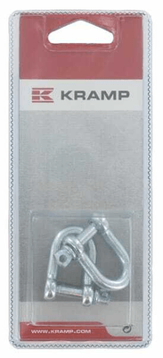 Pièces agricoles - Fasteners - Manille en D Ø6mm x 24mm, 1/4" (2)