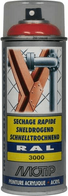 Chimie - Chimie divers - RAL 3000 spray rouge
