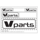 Planche de stickers V PARTS