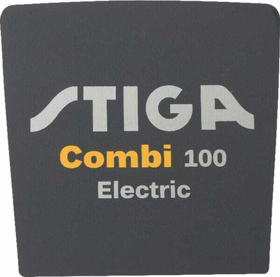 Pièces agricoles - Jardin et forêt pièce origine - Autocollant « Stiga Combi 100 EL »