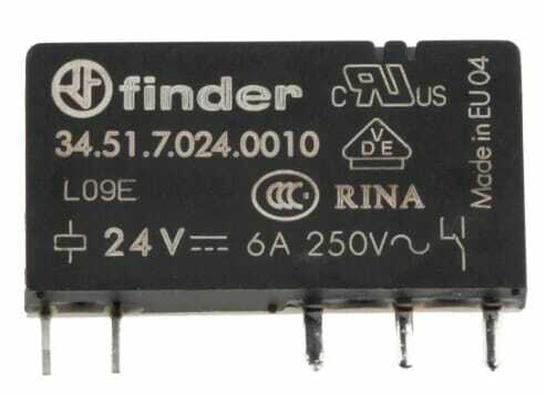 Pièces agricoles - Electricité - Ins./Rel. cir. impr. 24V,6A,1W