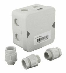 Pièces agricoles - Electricité - Diviseur de câble IP65 + écrou