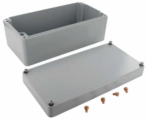 Pièces agricoles - Electricité - Boîtier, alu 100x200x80mm