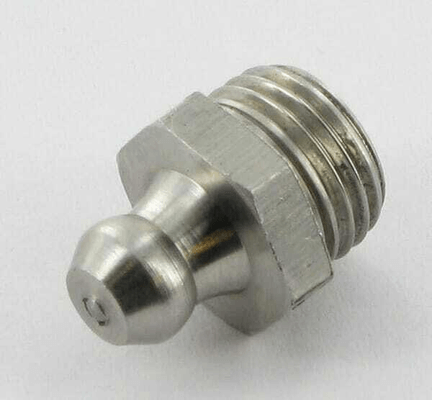 Pièces agricoles - Outils atelier - Graisseur droit M10 180° inoxydable