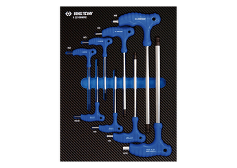 Outils - Outils divers - Module mousse + PP 8 pièces clés en L 6 pans Mâles 2-10mm