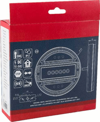 Pièces agricoles - Eclairage - Feu arrière multifonction LED, rond, 12-24V, Ø 140mm, Kramp