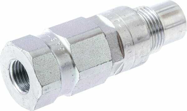 Pièces agricoles - Hydraulique - Cartouche 1/4-male-1/4 BSP