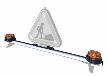Pièces agricoles - Eclairage - Barre de toit 155 cm avec 2 balises LED PEGASUS