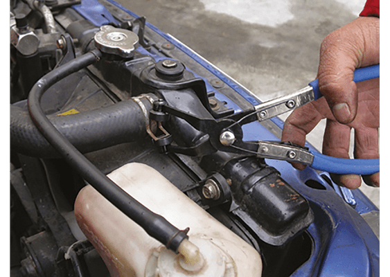 Outils - Outils divers - Pince pour colliers autoserrants inclinées à 45°