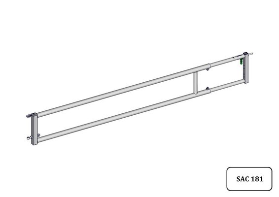 Materiels - Accessoires 30Kg-50Kg - PORTE AUTOLOCK EX2 DE 3/4M