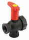 Vanne boiss.sph. 1/2" 3v.+ral.