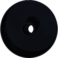 Pièces agricoles - Pièce divers - Roue plombeuse inox 180