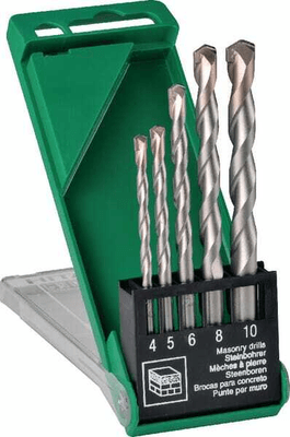 Outils - Outils divers - Jeu de forets à pierre 5 pcs