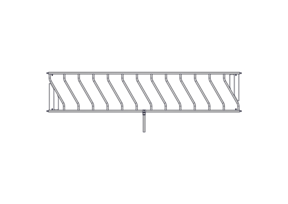 Materiels - Cornadis - PANNEAU OBLIQUE VEAU 12P./4.02M